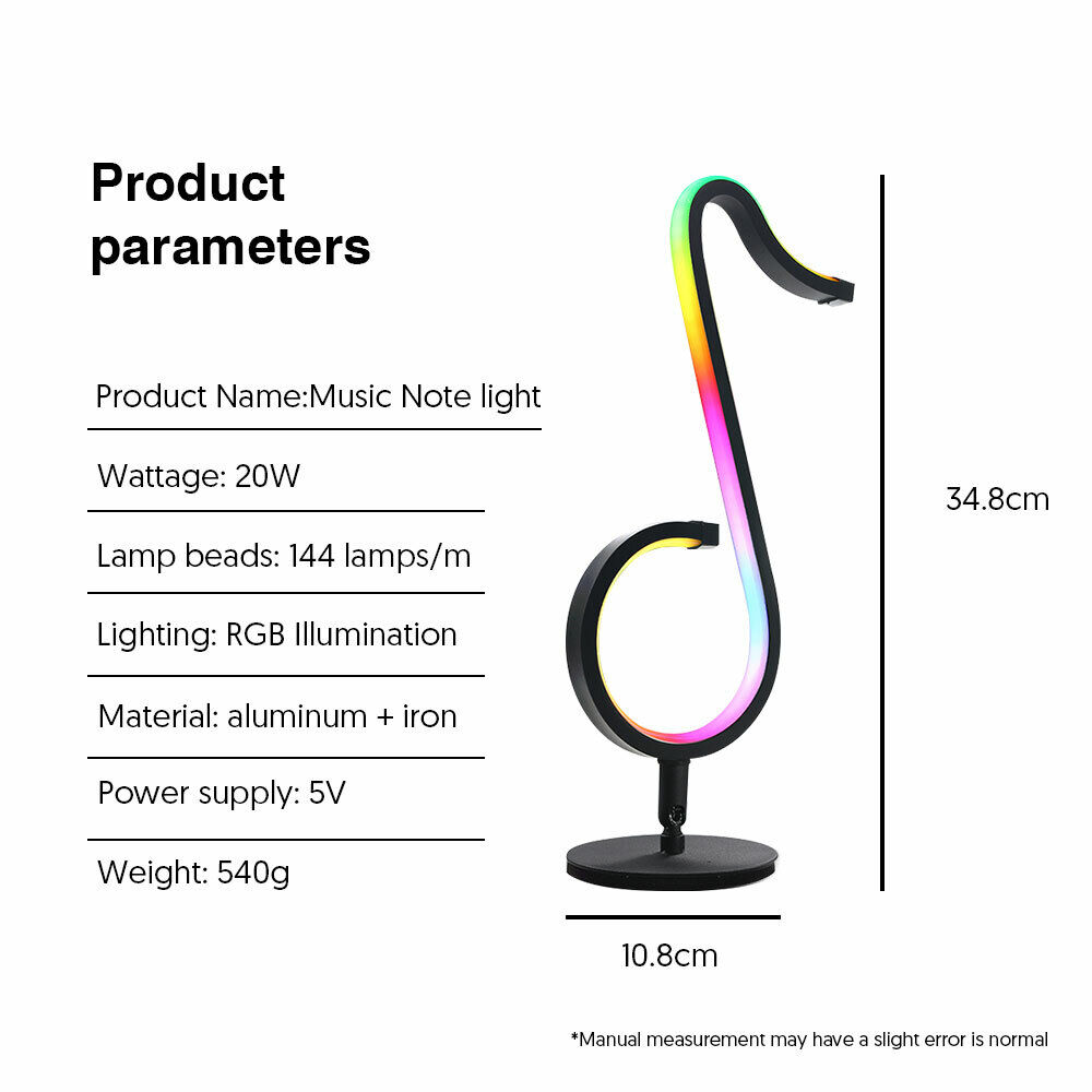 PulseBeat: Music Note LED Lamp - Image 13