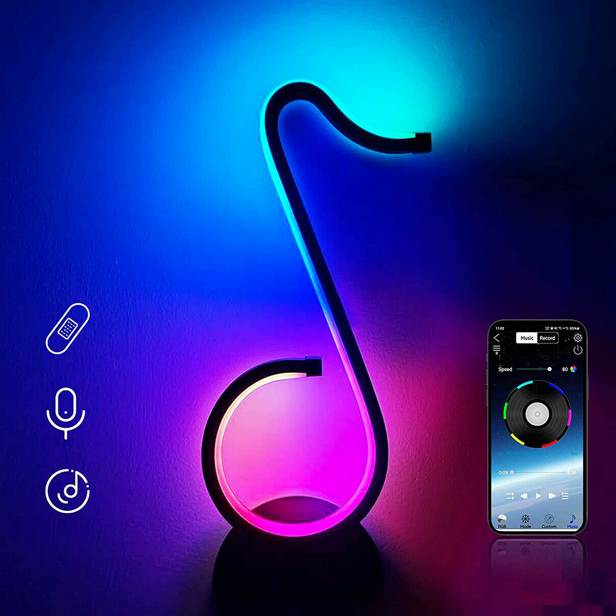 PulseBeat: Music Note LED Lamp - Image 10